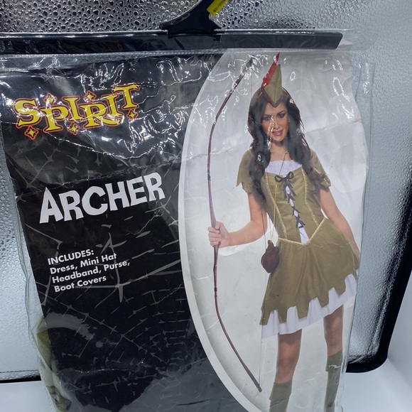 NWT Women’s Medium Archer Renaissance Halloween Costume - Picture 5 of 7